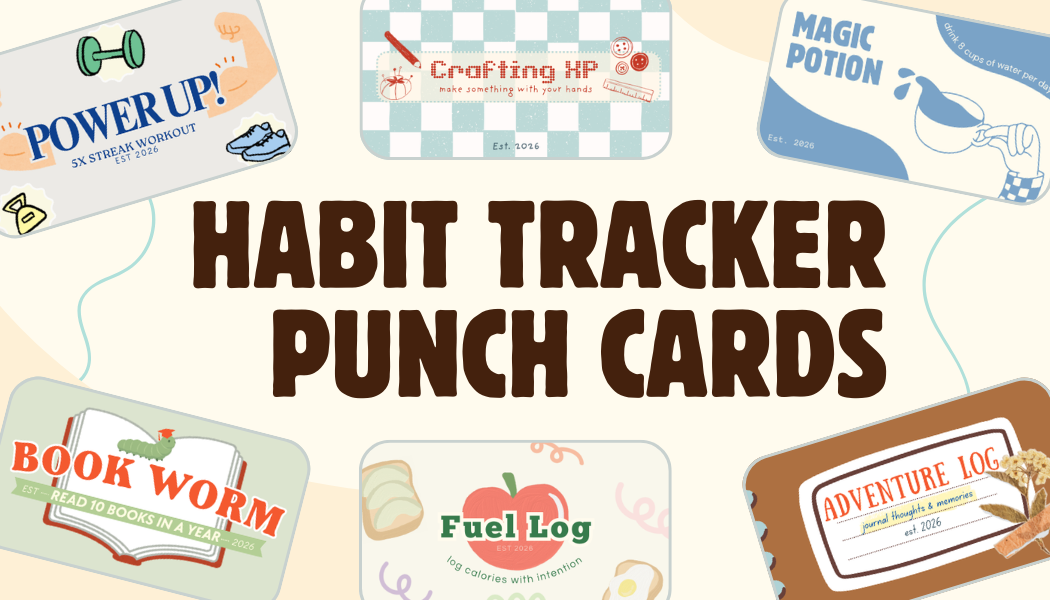 Habit punch card title